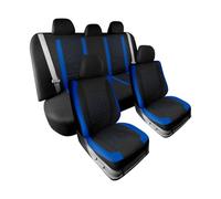 NYSGMVBDOFH Protector Asiento Funda De Tela con Forma Diamante para Asiento Coche para Hyundai para Genesis para Ioniq para Accent Almohadilla Protector(Azul)
