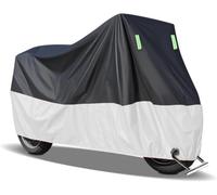 NYSLDSCO Funda Moto para Kymco X-Town 300 2023-2024 | Funda de moto, cobertura completa, fijación inferior, ojal delantero para candado, uso durante el estacionamiento