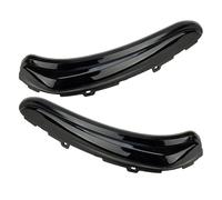 NYSQOFMB 1 Par Luces LED Señal Giro Intermitentes Espejo Lateral Con Lente Negra Dinámica 12V Para Citroen C3 C4 2018 2019 2020 2021 Señal De Giro Para Espejo Retrovisor Coche