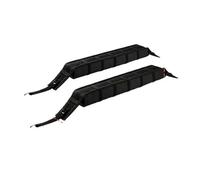 NYSQOFMB Barras Portaequipajes Almohadillas Blandas para Portaequipajes Techo Universales para Coche Portaequipajes para Kayak con 2 Correade Amarre para Canoa Snowboard Y Remo. Barras Techo(33inch)