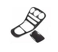 NYSQOFMB Decoracion Coche Interior Pegatinas Marco Cubierta Panel Cambio Marchas Consola Central Coche Embellecedores para Mercedes para Benz Clase C GLC W205 X235 Interior Coche