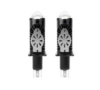 NYSQOFMB freno Bombilla LED H4 faro delantero proyector para F50 aluminio 6000K blanca Plug&Play coche seden motocicleta luz 12V haz alto/bajo(L)