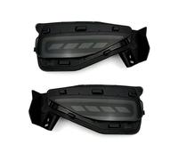 NYSQOFMB Luces Cola Trasera Par Faros Antiniebla Traseros LED con Cubierta Negra para Toyota para Fortuner Parachoques Trasero Luz Giro Reflector 3 Funciones(Model A Red Cover)