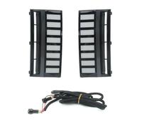 NYSQOFMB Luces Giro Indicadoras Para Hyundai HY Para IX45 Para Santa Fe 2024 2025 1 Par Luces Antiniebla Para Parachoques Delantero Giro, Conjunto Circulación Diurna