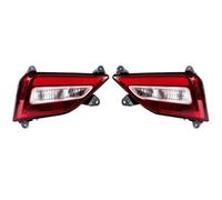 NYSQOFMB Luces Giro Indicadoras Reflector Parachoques Trasero Para Hyundai Para Santa Fe Modelos 2019-2020 Luz Antiniebla Freno Trasera Señalización Giro Posición (sin Bombilla)(No bulb 1pair)