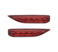 NYSQOFMB Luz Freno Trasera Para Mitsubishi Para Xpander 2017 2018 2019 2PCS LED Reflector De Parachoques Trasero Luz De Freno Luz Trasera Tail Light(3 Functions)