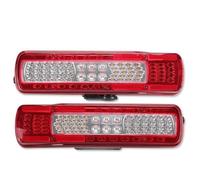NYSQOFMB Luz Trasera Para Volvo FH FM Luces Traseras LED Con Zumbador Señal De Giro Trasera Freno Parada Lámpara Antiniebla Luz Advertencia Marcha Automóvil Luz Trasera Coche(Left and Right)