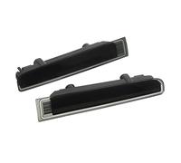 NYSQOFMB Luz Trasera Tercer Freno 2x Luz Freno Trasera Alto Nivel Automático Para Puerta Granero Tercera Luz Freno Coche Lámpara Parada Montaje Alto Para VW Para T5 Para T6 Transporter(Negro)