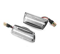 NYSQOFMB Para Opel Para Adam Para Astra H Para Corsa D E Para Insignia Luz Señal Giro Dinámica Indicadores Flujo Marcador Lateral Señal De Giro Para Espejo Retrovisor Coche(Crystal white)