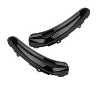 NYSQOFMB Para Peugeot 208 2008 2013-2020 2021 1 Par 12V Lente Negra Dinámica LED Espejo Lateral Intermitente Luces Señal Giro Señal De Giro Para Espejo Retrovisor Coche