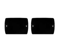 NYSQOFMB Señal Giro Coche 2 Luces LED De Parachoques Delantero con Lente Ahumada Lámpara Señal De Giro para Jeep para Wrangler YJ 1987-1995 LED Señal Giro