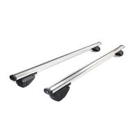 NYSQOJFNF Barras De Techo Par De Portaequipajes Coche con Barras Transversales para Techo Universales 1, A,35 M Barras Transversales(Plata,1.3 M)
