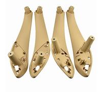 NYSQOJFNF Manijas Puerta Interior 4 Unids/set Delantero Trasero Izquierdo/derecho Interior Del Coche Manija Puerta Interior Cubierta Para 3 Series F30 F32 2012-2019(Beige)