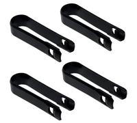 NYVOR Herramienta de Desmontaje de Tuercas de Rueda, Juego de 4 Llaves con Tuercas Rueda, Pinza Portátil Compatible con la Mayoría Coches, Ideal para Entusiasta Modificación Automotriz (Negro)