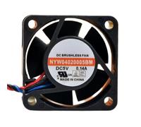 NYW04020005BM 4020 3Wire Fan, DC5V Tachometer Fan for Bambu Lab 3D Printer Server