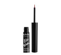 NYX Professional Makeup Eyeliner Líquido Epic Wear Semi-Permanente, Larga Duración, A Prueba de Agua, Delineador de Ojos, Rostro y Cuerpo, Acabado Mate, Color: Rojo