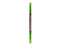 NYX Professional Makeup Lápiz de Cejas de Doble Punta, Cejas Definidas y Rellenas, Fórmula Vegana de Larga Duración, No Transfiere, Blade & Shade, Tono: 09 Brunette