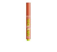 NYX Professional Makeup Fat Oil Slick Click, Bálsamo Labial Brillante Hidratante, Para unos Labios Heavys, 12h de Hidratación, Con Aceites de Aguacate, Frambuesa y Mora, Tono: Hits Different, 2 g