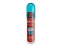 NYX Professional Makeup Brillo de Labios Hidratante, Color y Brillo Efecto Húmedo, Hasta 12H de Hidratación, Con Vitamina B12 y Magnesio, Lip IV Hydrating Gloss Stain, Tono: Burst That Tang!