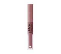 NYX Professional Makeup Shine Loud, Pintalabios permanente con Brillo, Larga duración 16H, Overnight Hero