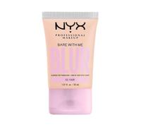 NYX Professional Makeup Bare with Me Blur Skin Tint, Base de maquillaje difuminadora, Hidratación hasta 12H, Acabado Mate, Tono: Fair