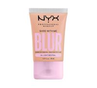NYX Professional Makeup Bare with Me Blur Skin Tint, Base de maquillaje difuminadora, Hidratación hasta 12H, Acabado Mate, Tono: Lt Neutral