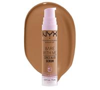 NYX Professional Makeup Bare With Me Serum Corrector, Deep Golden | Cobertura Media Modulable, 24h de Hidratación, Con Tremella, Cica y Té Verde, Para Todo Tipo de Piel, Vegano, Bare With Me