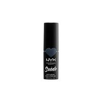 Nyx Professional Makeup Barra De Labios Mate De Larga Duración Y Cobertura Total Suede Matte Lipstick Tono 21 Smudge Me Color Gris Verdoso