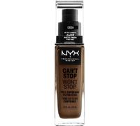 NYX Professional Makeup Base de maquillaje de cobertura total Can't Stop Won't Stop 30mL 21 Cocoa
