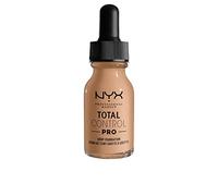 NYX Professional Makeup Base de maquillaje líquida Total Control Pro Drop, Dosificación precisa, Cobertura modulable y personalizable, Fórmula vegana, Acabado natural, 13 ml, Tono: 9 Medium Olive