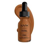 NYX Professional Makeup Base de maquillaje líquida Total Control Pro Drop, Dosificación precisa, Cobertura modulable y personalizable, Fórmula vegana, Acabado natural, 13 ml, Tono: 15.3 Almond