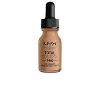 NYX Professional Makeup Base de maquillaje líquida Total Control Pro Drop, Dosificación precisa, Cobertura modulable y personalizable, Fórmula vegana, Acabado natural, 13 ml, Tono: 12 Classic Tan
