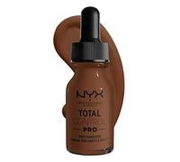 NYX Professional Makeup Base de maquillaje líquida Total Control Pro Drop, Dosificación precisa, Cobertura modulable y personalizable, Fórmula vegana, Acabado natural, 13 ml, Tono: 20 Deep Rich