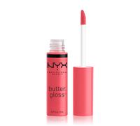 NYX Professional Makeup Butter Lip Gloss Brillo de Labios, Sorbet | Labios Suaves y Flexibles, Textura Cremosa, Cobertura Modulable, Aplicación Fundente, Sensación No Pegajosa, Butter Gloss