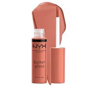 NYX Professional Makeup Butter Lip Gloss Brillo de Labios, Sugar High | Labios Suaves y Flexibles, Textura Cremosa, Cobertura Modulable, Aplicación Fundente, Sensación No Pegajosa, Butter Gloss