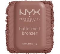 NYX Professional Makeup Buttermelt Bronceador en Polvo, Butta Biscuit | Enriquecido con Manteca de Karité, Mango, y Almendras, Hasta 12H de Duración, Fórmula Cremosa, Buttermelt