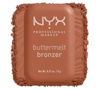 NYX Professional Makeup Buttermelt Bronzer, Polvo Bronceador con Fórmula Vegana de 12H de Duración, Resistente a Transferencias, con Manteca de Mango, Karité y Almendra, Butta Ballin