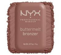 NYX Professional Makeup Buttermelt Bronzer, Polvos de Bronceado, Hasta 12H de Duración, No Mancha, No Transfiere, Tono: Butta Biscuit, 5 g