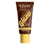 NYX Professional Makeup Buttermelt Glaze Base de Maquillaje, Hazelnut Butta | Acabado Iluminador y Natural, Hasta 12H de Duración, Con SPF 30, Para Todo Tipo de Piel, Buttermetl