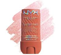 NYX Professional Makeup Buttermelt Glaze Stix Iluminador, That’s on Melt | Iluminador Cremoso en Barra, Brillo Sedoso, Textura Mantequilla, No Graso, 8h de Duración, Para Rostro y Cuerpo, Buttermelt