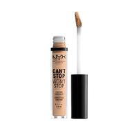 NYX Professional Makeup Can't Stop Won't Stop - Corrector de Larga Duración, 3.5 ml, Natural 7