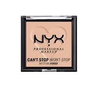 NYX Professional Makeup Can't Stop Won't Stop Polvos Matificantes, Acabado Mate, Tono Medium