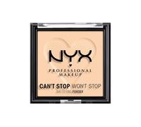 NYX Professional Makeup Can't Stop Wont Stop Polvos Matificantes, Light | Efecto Matificante, Acabado Uniforme, Suave y Ligero, Aplicación Sencilla, Absorbe Grasa, Vegano, Can't Stop Wont Stop