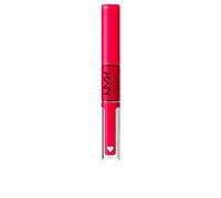 NYX Professional Makeup Compatible - Shine Loud High Pigment Lip Shin | Fórmula vegana, doble punta pigmentada y brillante, aceites nutritivos macadamia jojoba, acabado no pegajoso