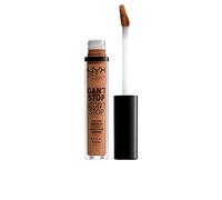 NYX PROFESSIONAL MAKEUP Corrector No Comedogénico, Waterproof y de Larga Duración Can'T Stop Won'T Stop 24H Tono 16 Mahogany Para Pieles Oscuras