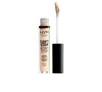 NYX Professional Makeup Corrector No Comedogênico, Waterproof y de Larga Duración Can't Stop Won't Stop 24H, Pack de 1