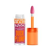 NYX Professional Makeup Duck Plump, Brillo de Labios, Efecto Volumen Instantáneo, Con Jengibre Picante, Fórmula Vegana, Tono: Pick me Pink