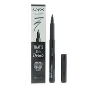NYX Professional Makeup Eyeliner líquido That's The Point Eyeliner Punta 3 cónica y rígida A Bit Edgy color Negro