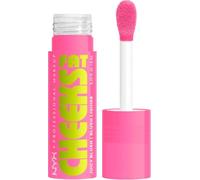 NYX Professional Makeup Fat Cheeks Juicy Blush, 04 Dragon Fruit Drip, 8ml | Colorete Líquido con Acabado Glossy, Hidratación Prolongada, Color Intenso 12 Horas, Fat Cheeks