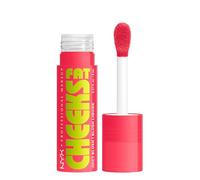NYX Professional Makeup, Fat Cheeks Juicy Blush, Colorete Líquido con Acabado Glossy, Hidratación Prolongada, Color Intenso 12 Horas, Tono 06 Bouncin' Berry, 8ml